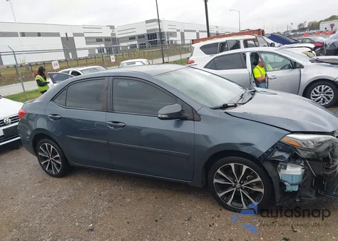 2018 Toyota Corolla Se from USA, damaged, VIN 2T1BURHE7JC079420